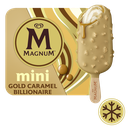 MAGNUM Glaces Bâtonnets Mini Biscuits Pécan Caramel et Chocolat Blanc 282 g