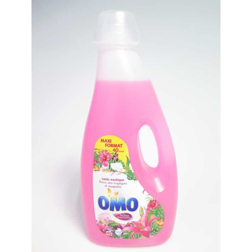 [8711700790055] OMO Lessive Fleur Des Tropiques 40 Lavages 3 L