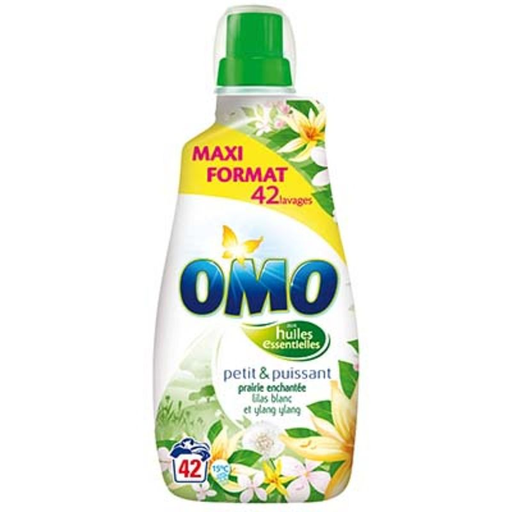 [8711700790376] OMO Lessive Liquide Lilas Blanc 1.47 L