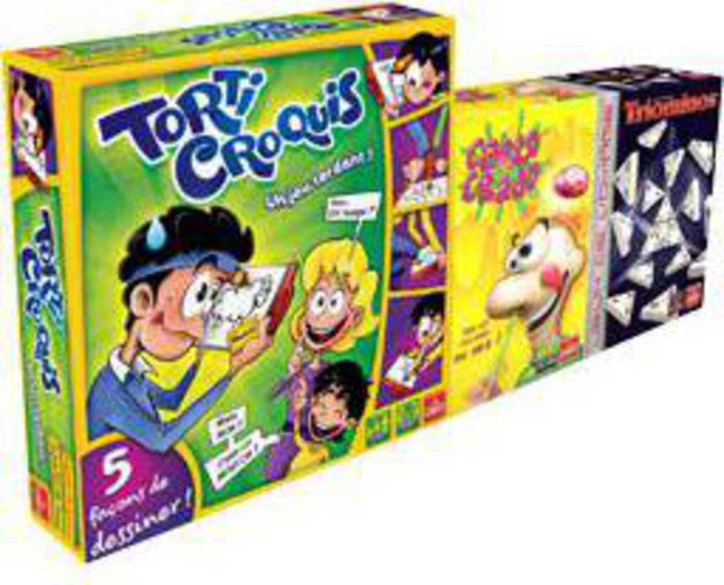GOLIATH Board Game Tripack