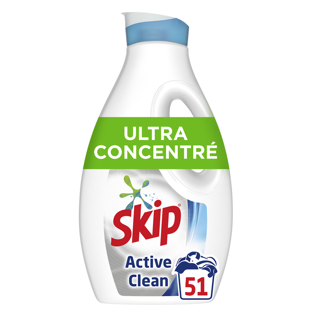 SKIP Detergente líquido concentrado Active Clean 1,400 L