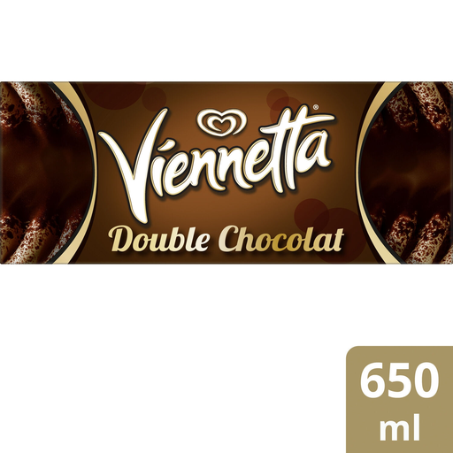 [8712100324222] VIENNETTA Glace Double Chocolat 650 ml