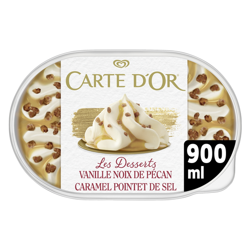 [8712100482199] CARTE D'OR Vanilla & Pecan Ice Cream 500 g