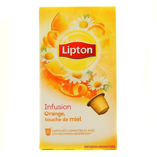 [8712100772115] LIPTON Infusion Orange Miel 10 sachets 25 g