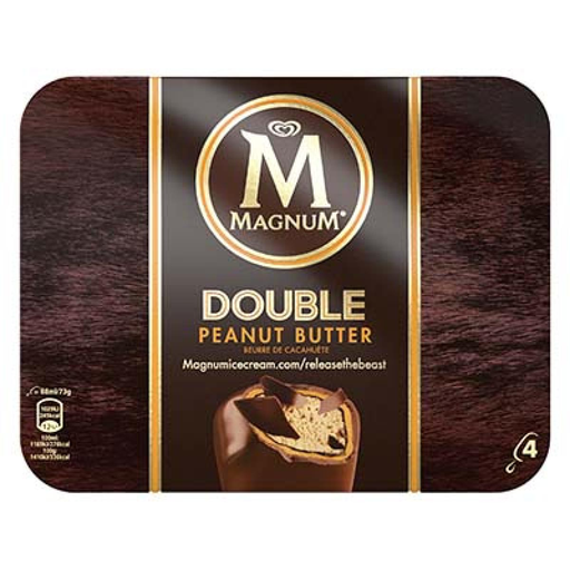 [8712100844904] MAGNUM Double Butter Cookie Ice Cream Sticks 292 g
