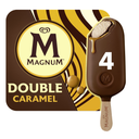 MAGNUM Glace bâtonnet double caramel 292g