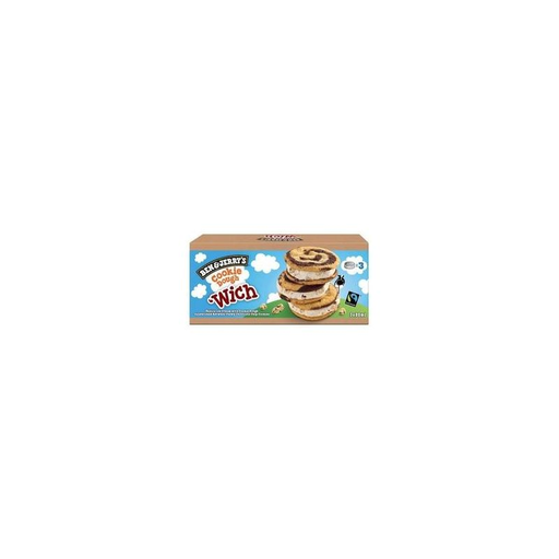 [8712100860263] BEN & JERRY'S Cookie Dough Sandwich 195 g