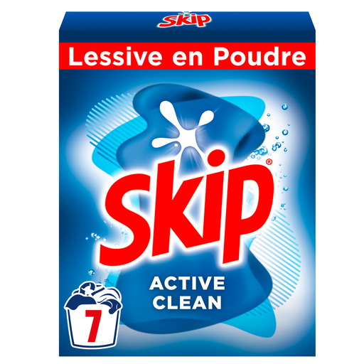 [8712561335195] SKIP Lessive en Poudre Active Clean 536 g