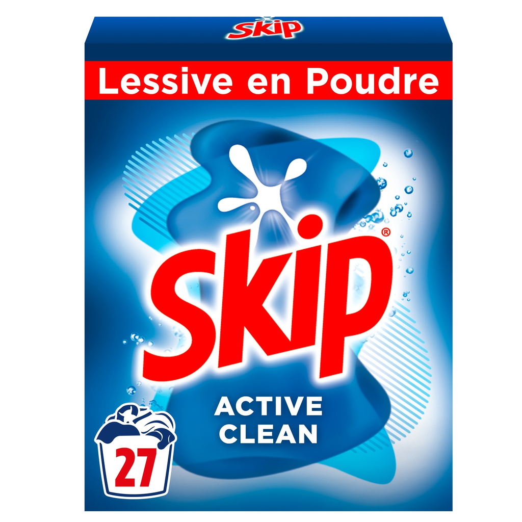 SKIP Active Clean Powder Detergent 2.51 kg