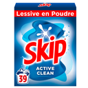 SKIP Detergente em pó Active Clean 2,730 kg