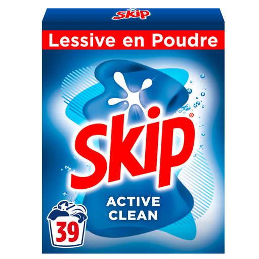 [8712561345033] SKIP Lessive en poudre Active Clean 2,730 kg