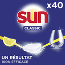 SUN Dishwasher Tablets Classic Lemon 40 washes