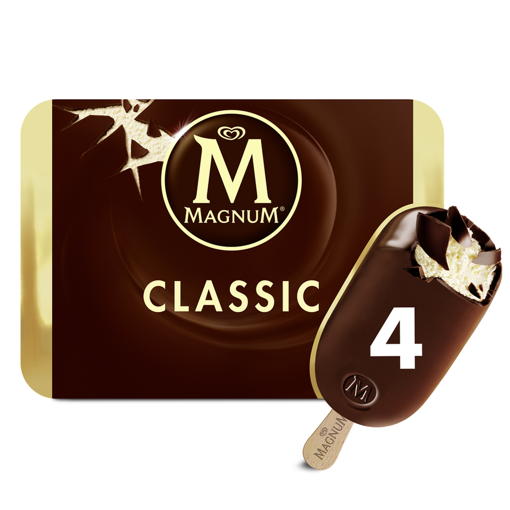 MAGNUM Gelados de Baunilha Classic 316g
