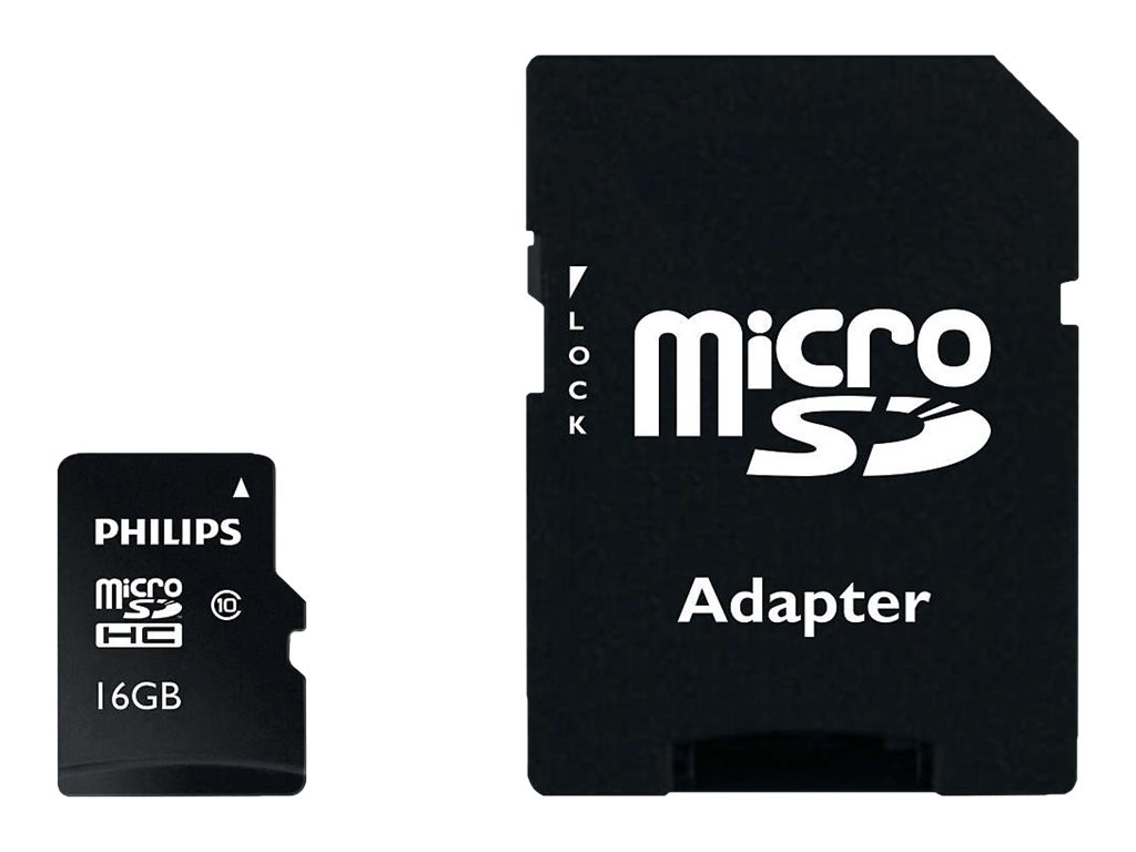 PHILIPS Accessoire Carte mémoire Micro SDHC