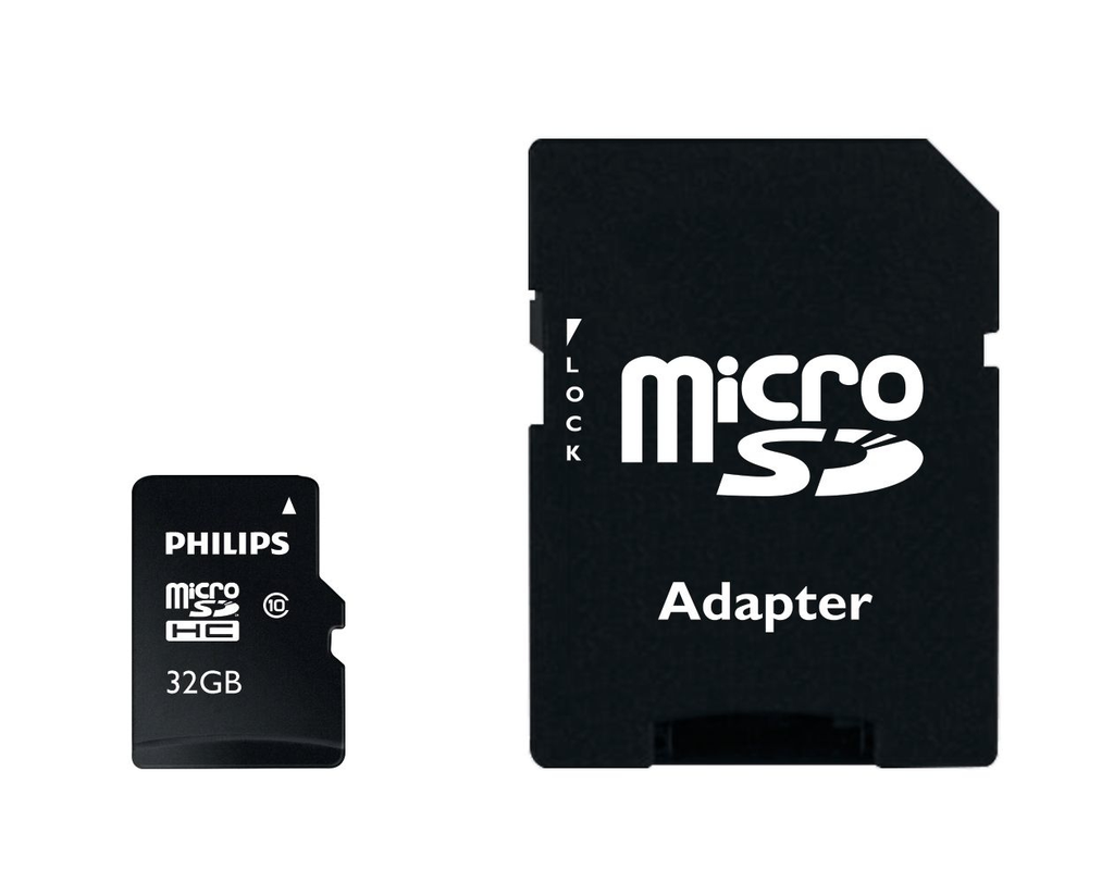 PHILIPS Carte Micro SD FM32MP45B/10 32 Go