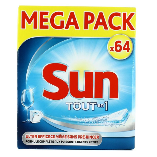 [8714100006535] SUN Tabs Tt1 Standard Tablettes lave-vaisselle x64