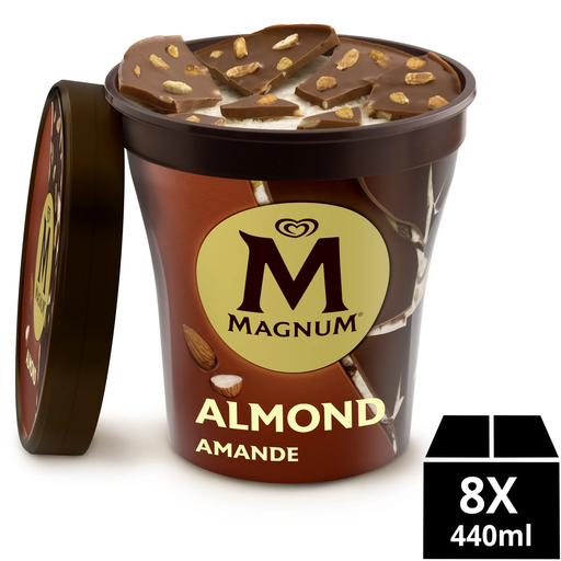 [8714100289983] MAGNUM Almond Vanilla Ice Cream 297 g