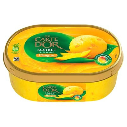 [8714100385524] CARTE D'OR Sorbet Mangue D'Or 650 g