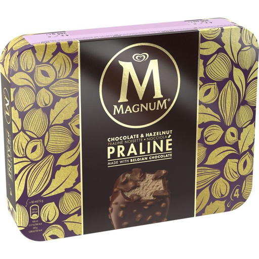[8714100637487] MAGNUM Magnum Gelado Chocolate/Avelã/Praliné 288 g