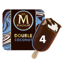MAGNUM Gelado Double Coco 4 unidades 292g
