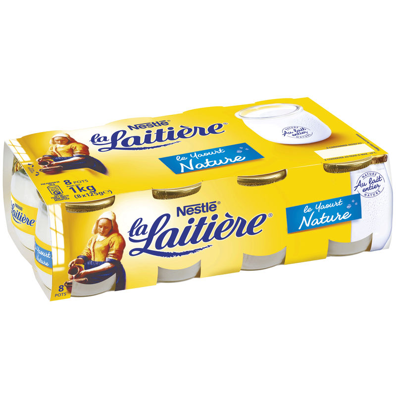 Nestle Laitiere Yaourt Nature 8X125G
