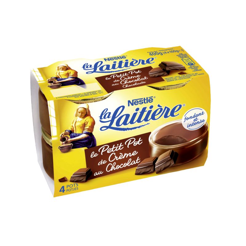 Nestle Laitiere Pot Creme Choco4X100G