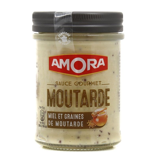 [8714100908044] AMORA Salsa Gourmet Mostaza Miel 190 g