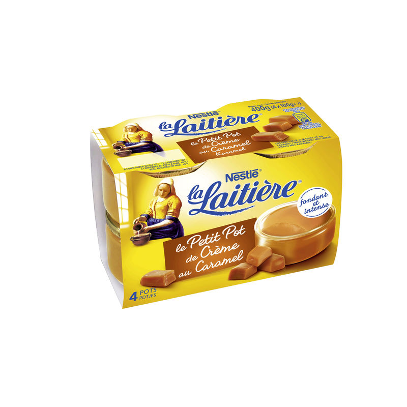 Nestle Laitier.Pot Crem.Caramel4X100G