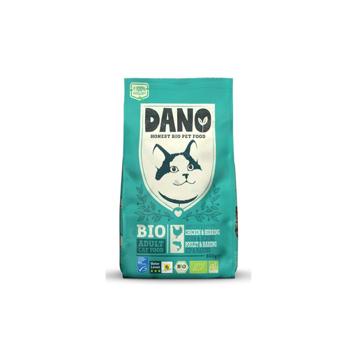 [8714265000485] DANO Croquettes Chat Bio Poulet Et Poisson 300 g