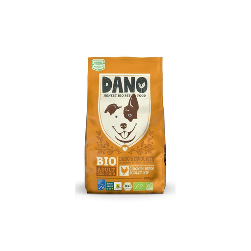 [8714265000560] DANO Croquettes Favourite Chien Adulte Bio Poulet 800 g