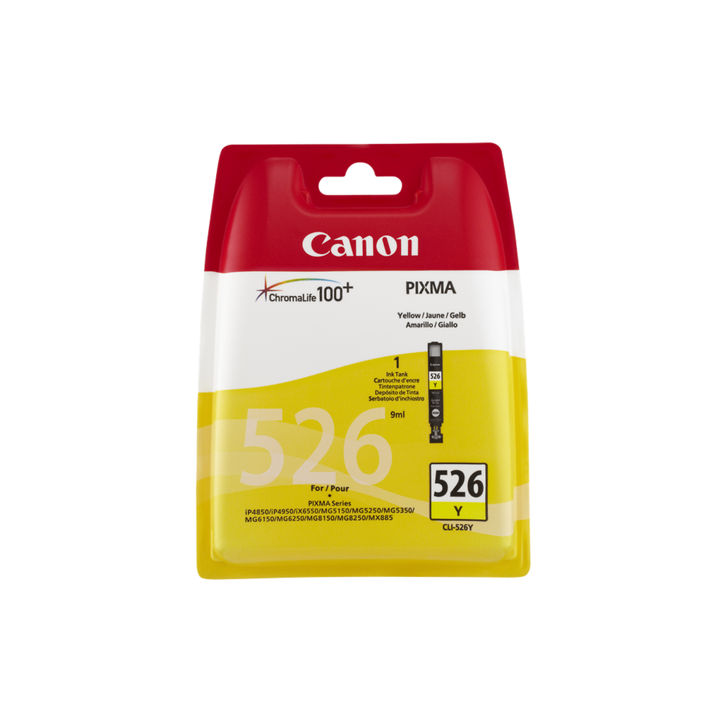 Canon Cartouche Cli-526 Y Blister W/Sec