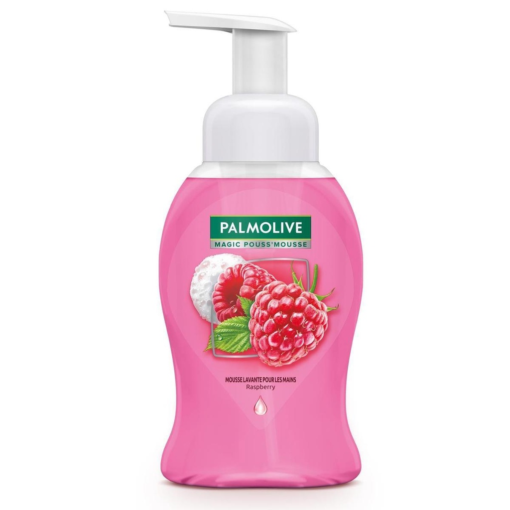 Palmolive Savon Liquide Moussant Framboise : Le Flacon De 250 Ml