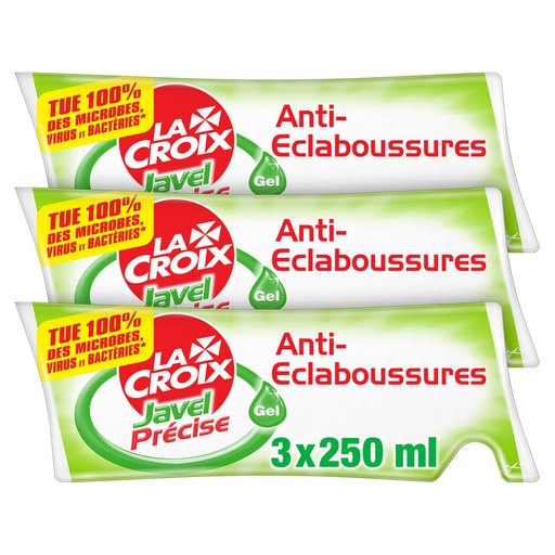 [8714789925677] LA CROIX Eau de javel Précise 3 berlingots de 250 ml