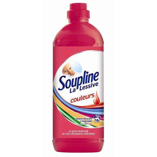 [8714789954325] SOUPLINE Lessive Couleur 1 L