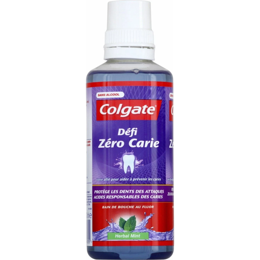 [8714789980355] COLGATE Elixir Bucal Defi Zero Cáries 400 ml
