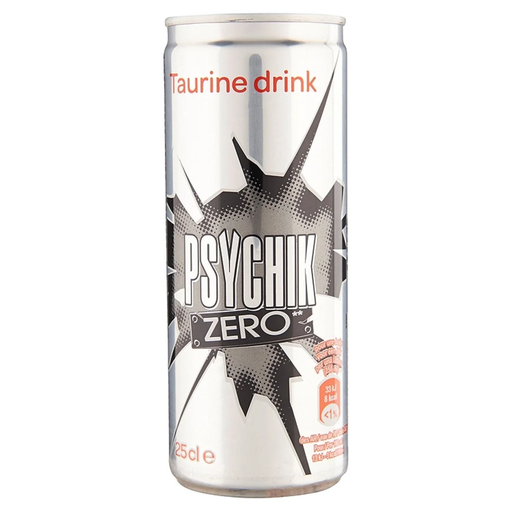 [8714800030038] PSYCHIK Energy Drink Zero 25 cl