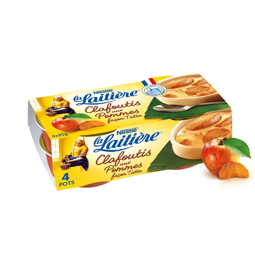 Nestle Lait.D.Pat.Claf.Pom.Tatin4X85G