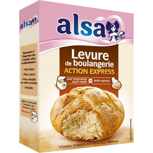 [8718114753140] ALSA Fermento de Padeiro Desidratado Action Express 66 g