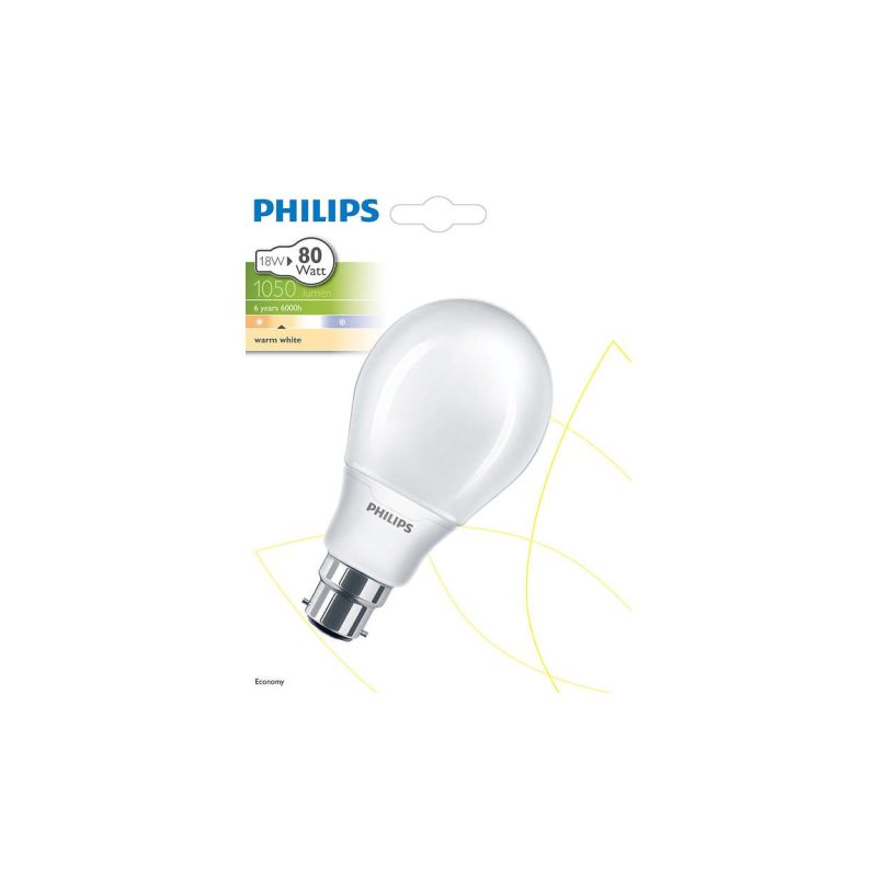 PHILIPS Lampe Fluo Std 20W B22
