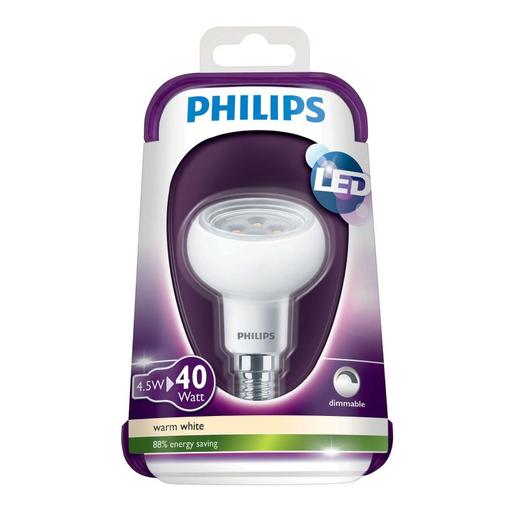 [8718291770107] PHILIPS Lâmpada LED Refletora 40W E14