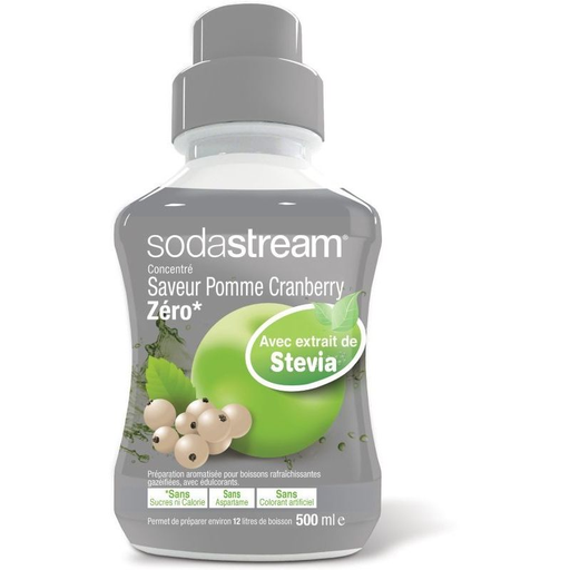 [8718309253813] SODASTREAM Cranberry Zero Flavoured Preparation 500 ml