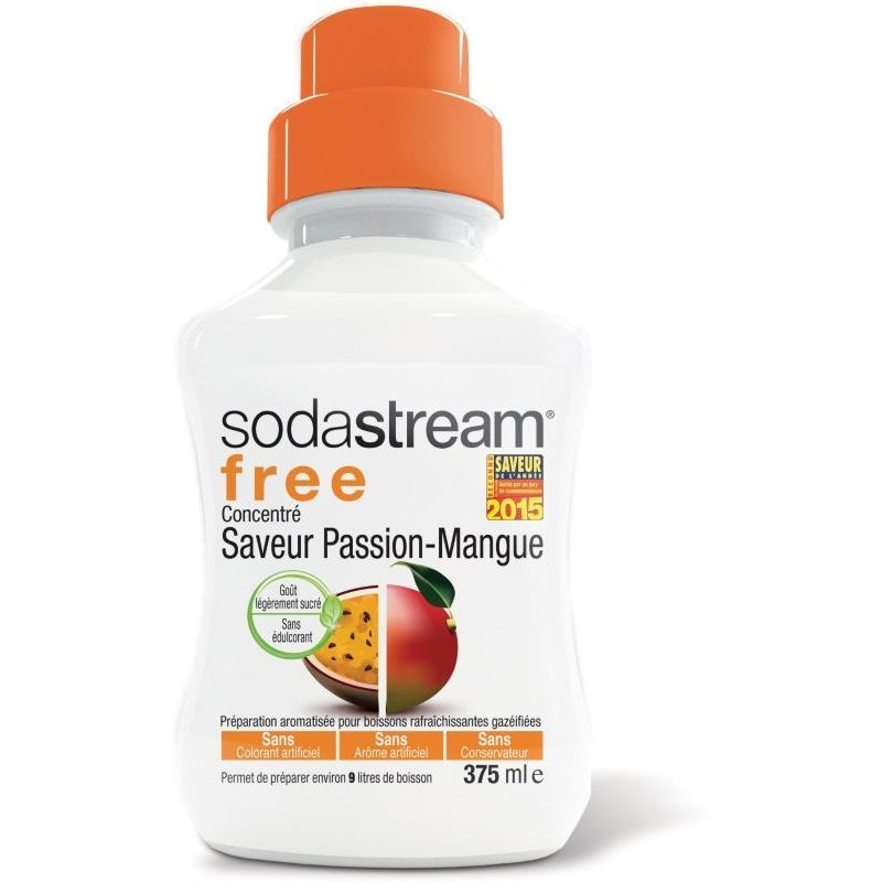 SODASTREAM Concentrate Free Passion/Mango 440ml