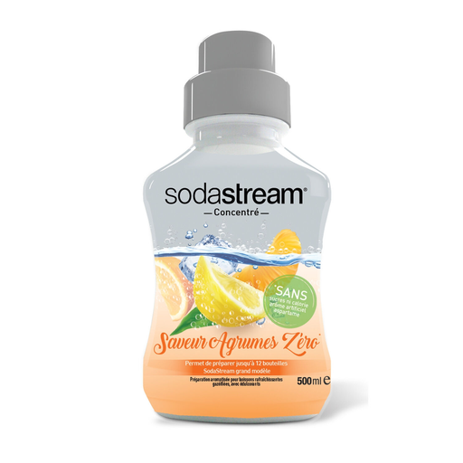 [8718692612778] SODASTREAM Citrus flavor zero sugar drink 500 ml