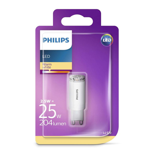 [8718696430552] PHILIPS Lâmpada LED Cápsula 25W G9