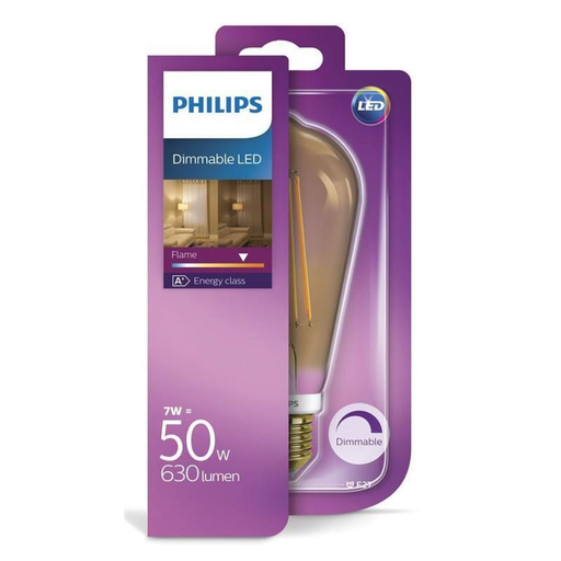 [8718696575390] PHILIPS Ampoule LED Filament 50W E27