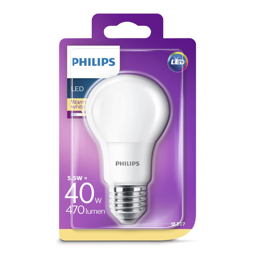 [8718696577097] PHILIPS Ampoule LED 5,5W E27 l'ampoule
