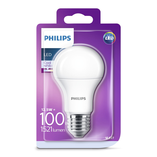[8718696577219] PHILIPS LED Bulb E27 Standard Cool White 13W