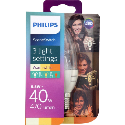 [8718696598474] PHILIPS Ampoule Led 5,5W E14 240V l'ampoule