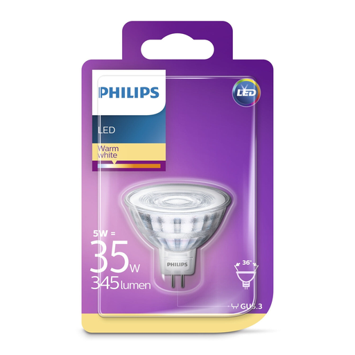 [8718696710494] PHILIPS Lâmpada LED 35W MR16 l'ampoule
