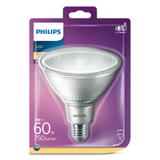 [8718696713525] PHILIPS LED Bulb E27 Spot 60W Single Unit